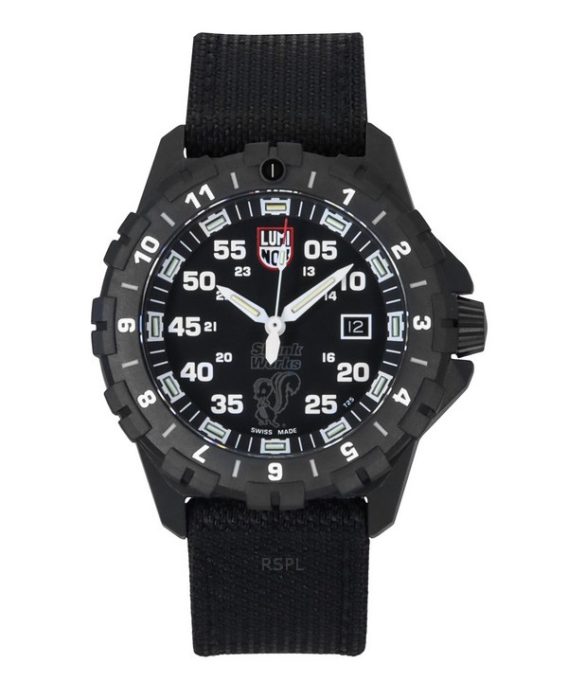 Luminox F117 Nighthawk Skunk Works Heritage Pilot Kevlar Strap Black Dial Quartz XA.6442.H.SET 200M herreur