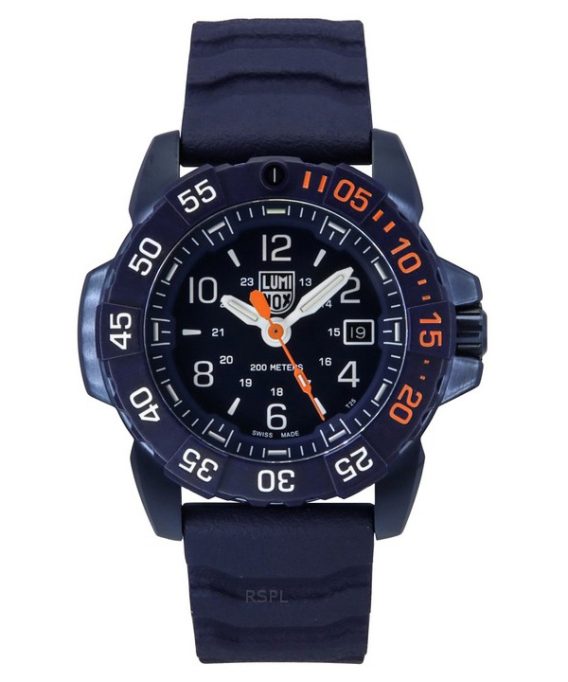 Luminox Navy SEAL Foundation Back To The Blue Set Quartz Diver&#39,s XS.3253.CBNSF.SET 200M herreur med ekstra rem