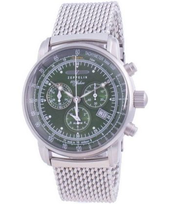 Zeppelin Jahre 100 Years Edition Chronograph Quartz 8680M-4 8680M4 Herreur