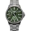 Bauhaus Aviation Titanium Dark Green Dial Automatisk 2860M4 100M herreur