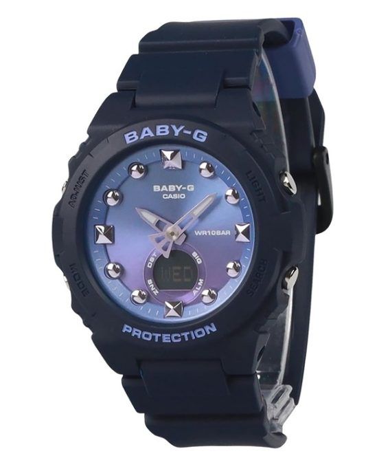 Casio Baby-G Analog Digital Resin Rem Violet Urskive Quartz BGA-320-2A 100M dameur