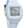 Casio Baby-G Plus digital lyseblå harpiksrem Quartz BGD-10L-2 100M dameur med ekstra båndløkker