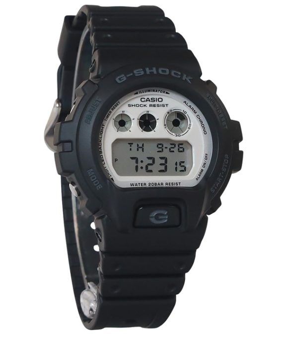 Casio G-Shock Digital Resin Rem Quartz DW-6900WD-1 200M herreur