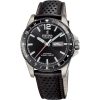 Festina Titanium Læderrem Black Dial Quartz F20699-4 100M herreur