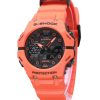 Casio G-Shock Analog Digital Smartphone Link Bio-baseret Orange Resin Rem Grå Urskive Quartz GA-B001FL-4A 200M herreur