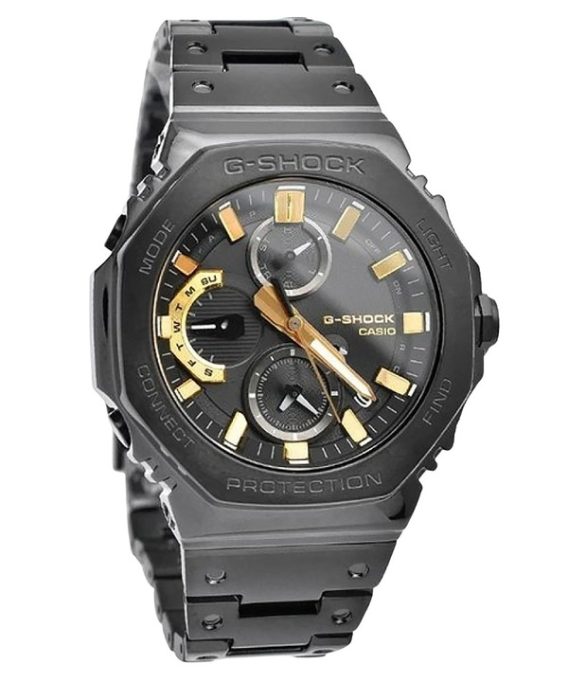 Casio G-Shock Full Metal Analog 50-års jubilæum Smartphone Link Black Dial Tough Solar GMC-B2100ZE-1A 200M herreur