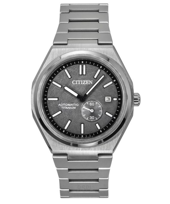 Citizen Zenshin Super Titanium Grey Dial Automatisk NJ0180-80H 100M herreur