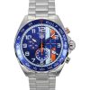 Tag Heuer Formula 1 Chronograph X Gulf Stainless Steel Blue Dial Quartz Diver',s CAZ101AT.BA0842 200M herreur