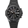 Casio Edifice Standard Analog Chronograph Rustfrit Stål Sort Urskive Quartz EFV-640DC-1AV 100M herreur