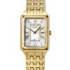 Fossil Raquel Gold Tone Rustfrit Stål Hvid Mother Of Pearl Urskive Quartz ES5304 Dameur