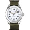 Hamilton Khaki Field Expedition Tekstilrem White Dial Automatisk H70315910 100M unisex ur