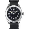 Hamilton Khaki Field Expedition Tekstilrem Sort Urskive Automatisk H70315930 100M unisex ur