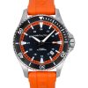 Hamilton Khaki Navy Scuba Orange gummirem Sort Urskive Automatisk H82395331 100M herreur