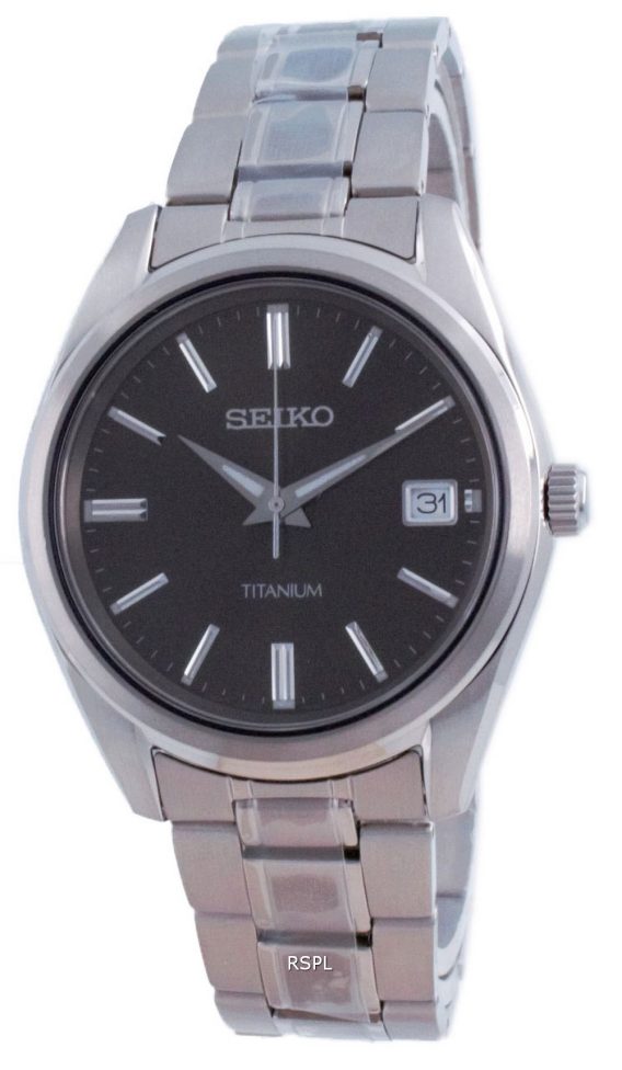 Seiko Discover More Titanium Quartz SUR375 SUR375P1 SUR375P 100M Herreur