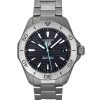 Tag Heuer Aquaracer Professional 200 Solargraph Titanium Sunray Black Dial Quartz Diver',s WBP1180.BF0000 200M herreur